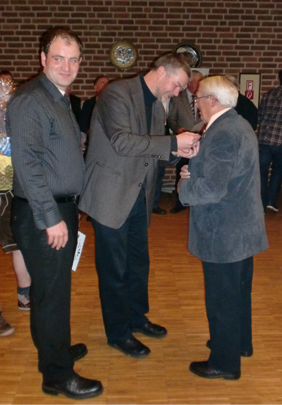 70 Jahre Mitglied in der St. Sebastianus Bruderschaft: Jakob Fronhoffs